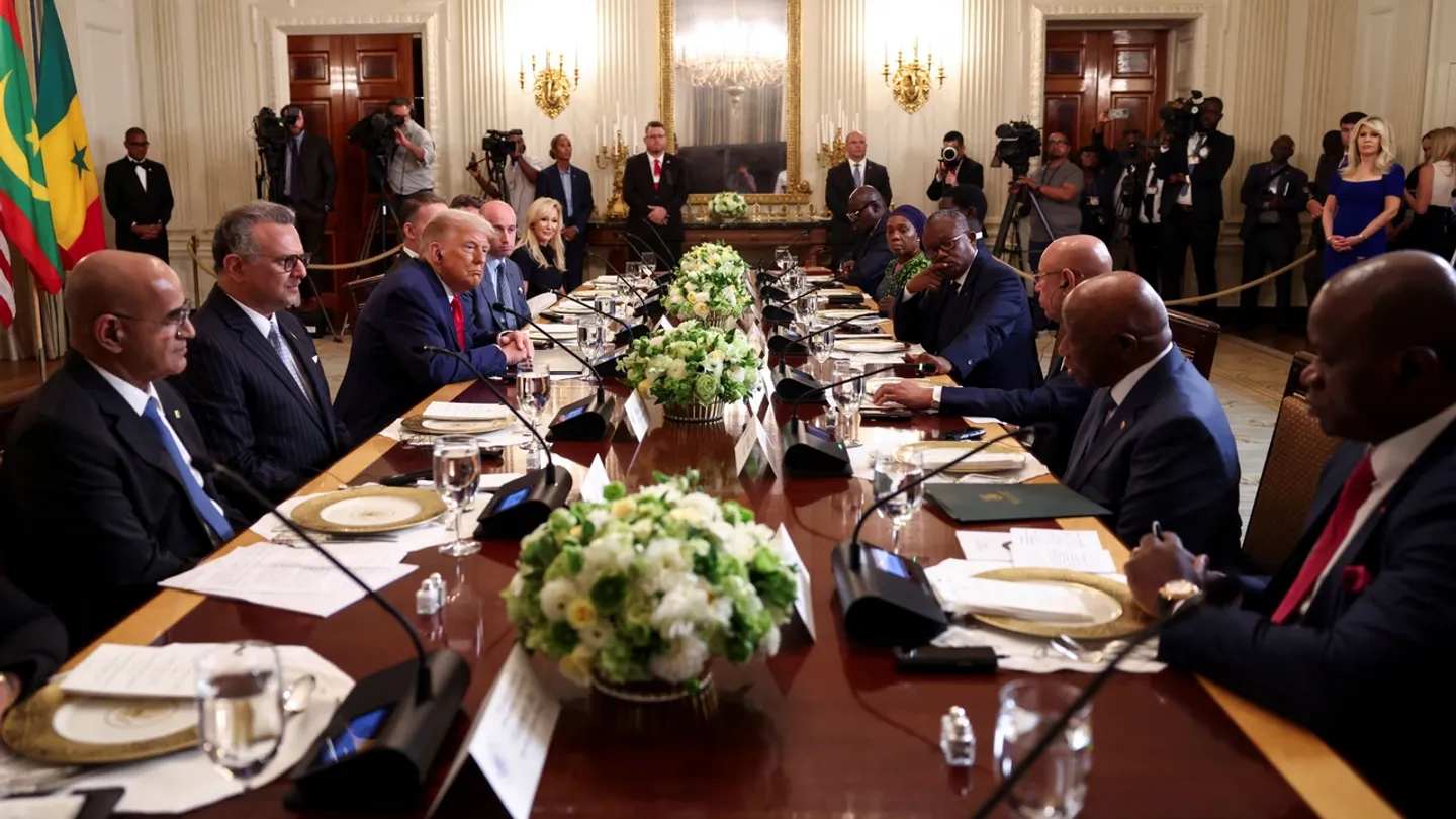 TRUMP HIGHLIGHTS WEST AFRICA’S WEALTH IN MINERALS, OIL AT WHITE HOUSE SUMMIT