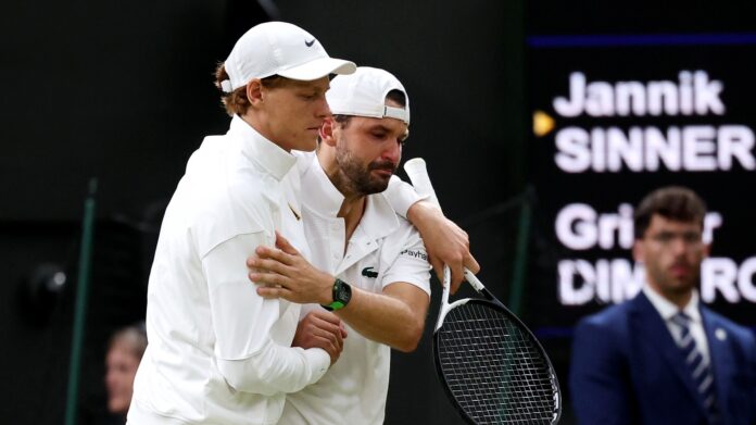 SINNER DOWNPLAYS VICTORY OVER DIMITROV