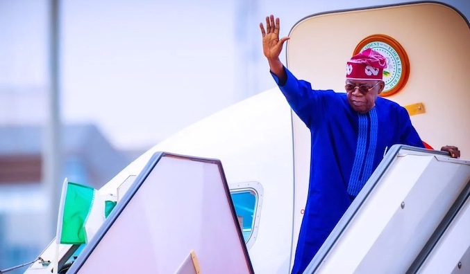 PRESIDENT BOLA TINUBU LEAVES SAINT LUCIA FOR BRAZIL
