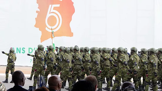 IVORY COAST MARKS 65th INDEPENDENCE ANNIVERSARY WITH MILITARY PARADE