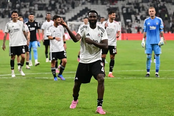 NDIDI HAILS BESIKTAS FANS AFTER WINNING START IN TURKEY