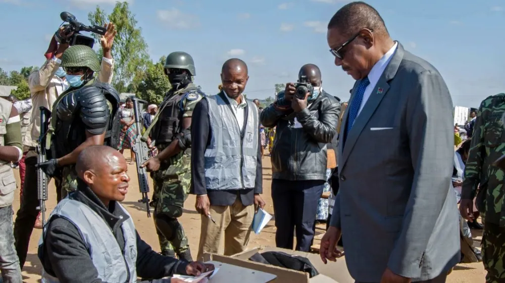 VOTE COUNTING COMMENCE IN MALAWI’s PRESIDENTIAL ELECTION