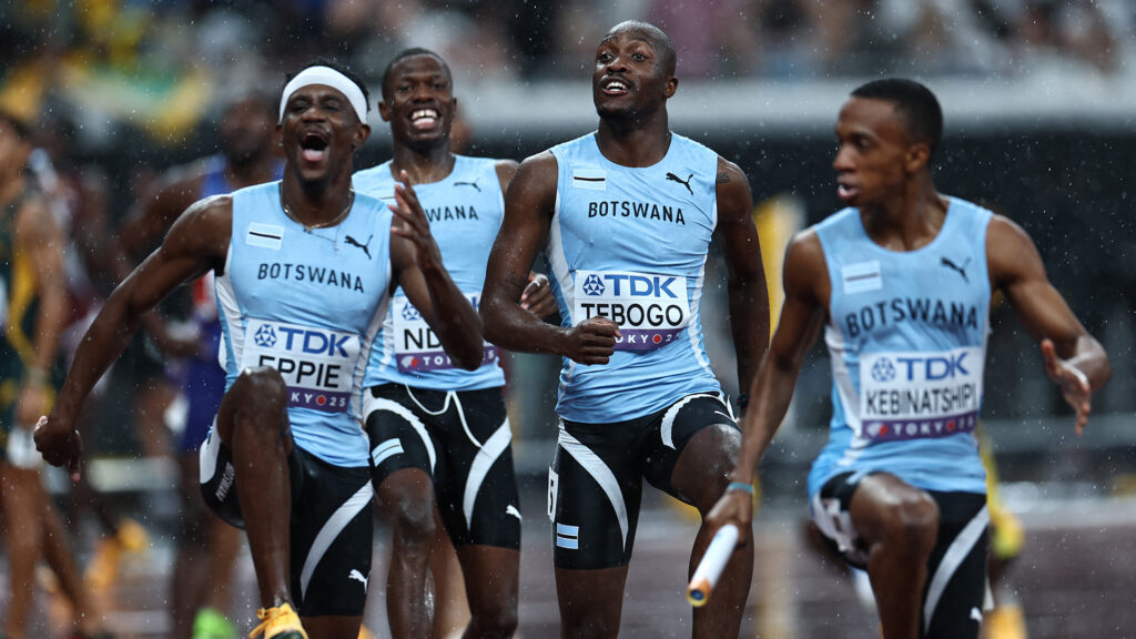 BOTSWANA SECURES AFRICA’s FIRST 4x400m GOLD IN TOKYO