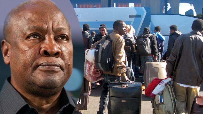 GHANA  ACCEPTS WEST AFRICAN DEPORTEES FROM U.S.