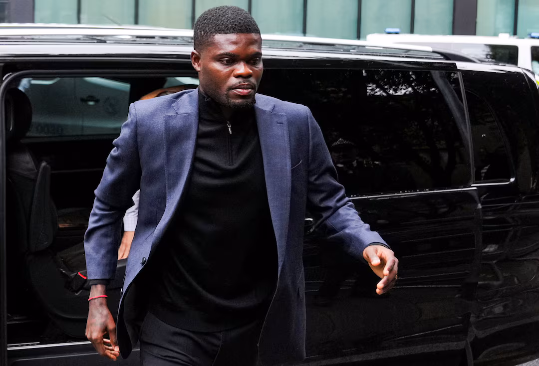 GHANA MIDFIELDER PARTEY PLEADS NOT GUILTY IN UK COURT‎