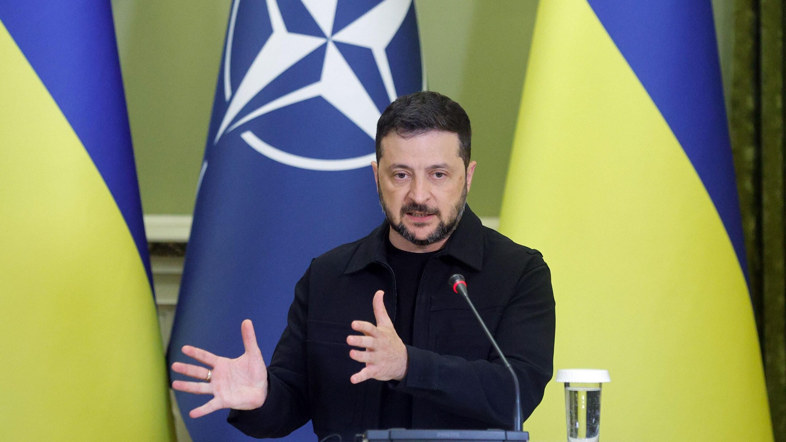 UKRAINIAN PRESIDENT ZELENSKY TO DISCUSS RUSSIAN OIL BAN WITH SLOVAL PM