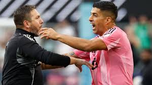 SUAREZ SLAPPED WITH SIX-MATCH BAN FOR SPITTING IN LEAGUES CUP FINAL