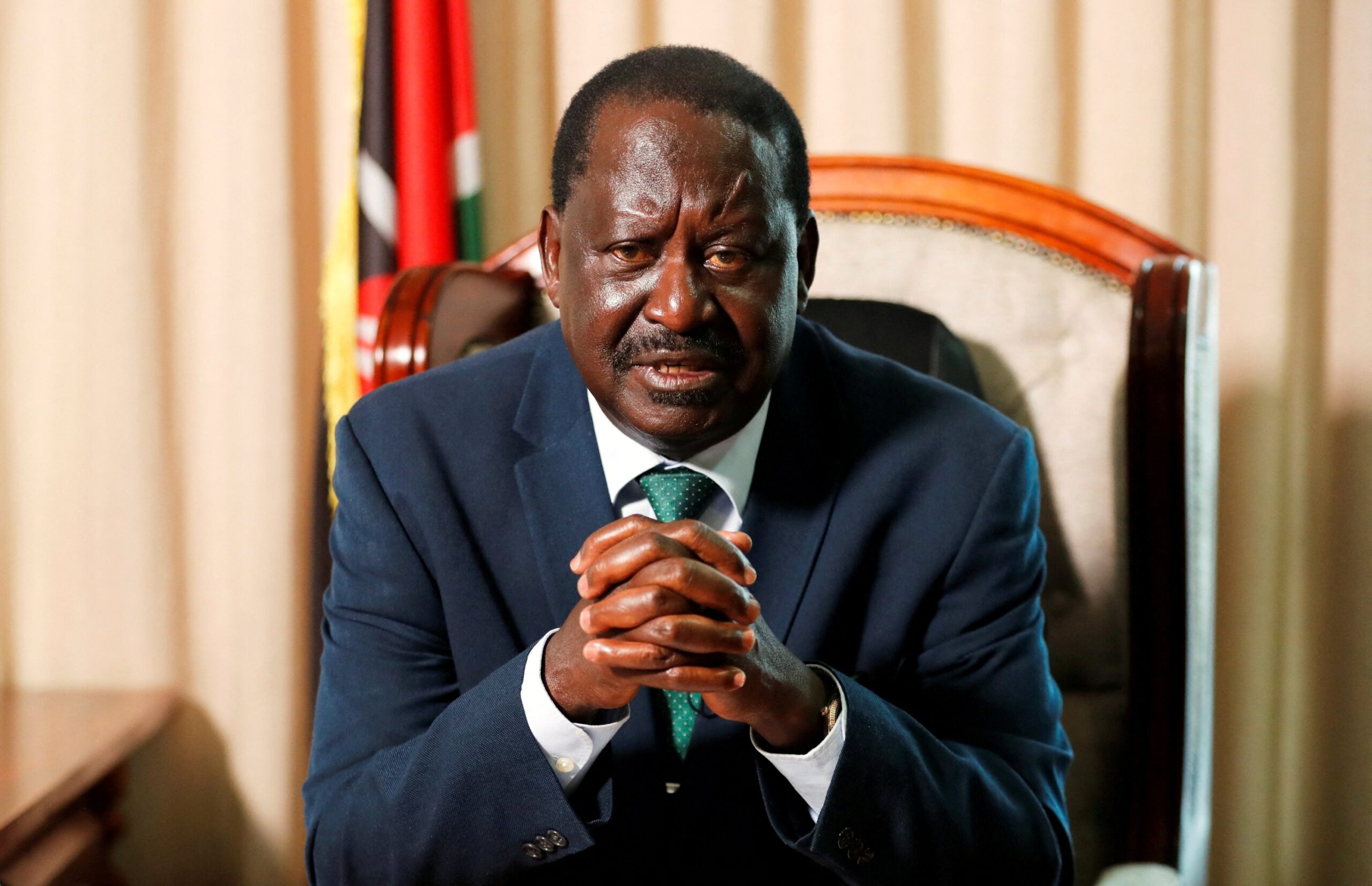 KENYAN OPPOSITION LEADER RAILA ODINGA IS DEAD