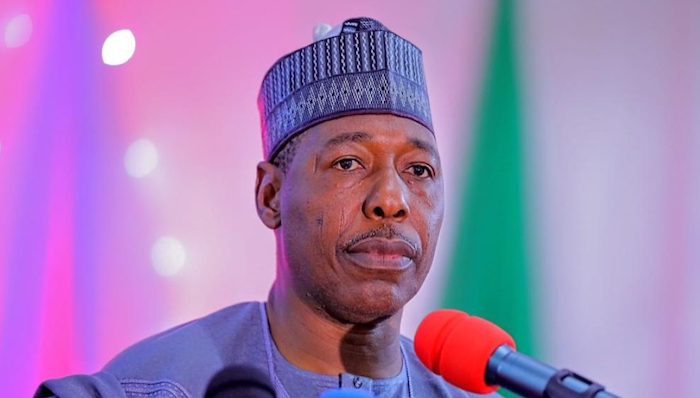 GOVERNOR ZULUM URGES FG TO REVIEW AIR DEFENCE AFTER BOKO HARAM DEPLOYS DRONE IN BORNO ATTACK