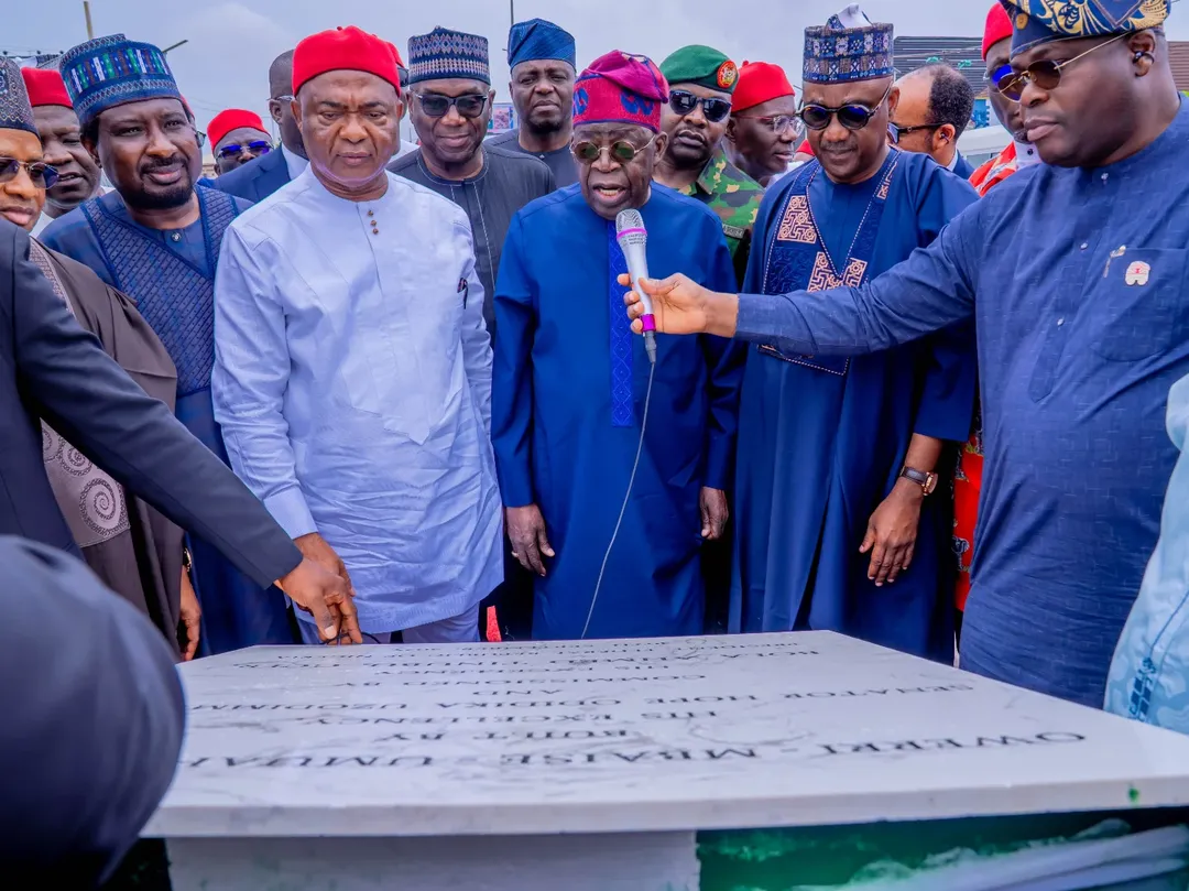 PRESIDENT BOLA TINUBU UNVEILS HOPE UZODINMA LEGACY PROJECTS