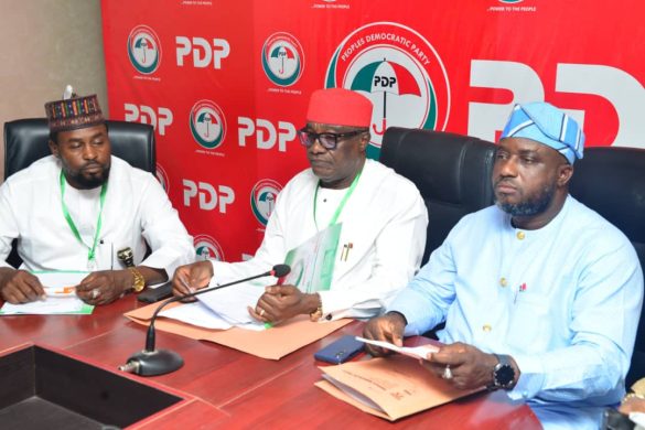 FACTIONAL PDP EXPELS MAKINDE, MOHAMMED AND OTHERS